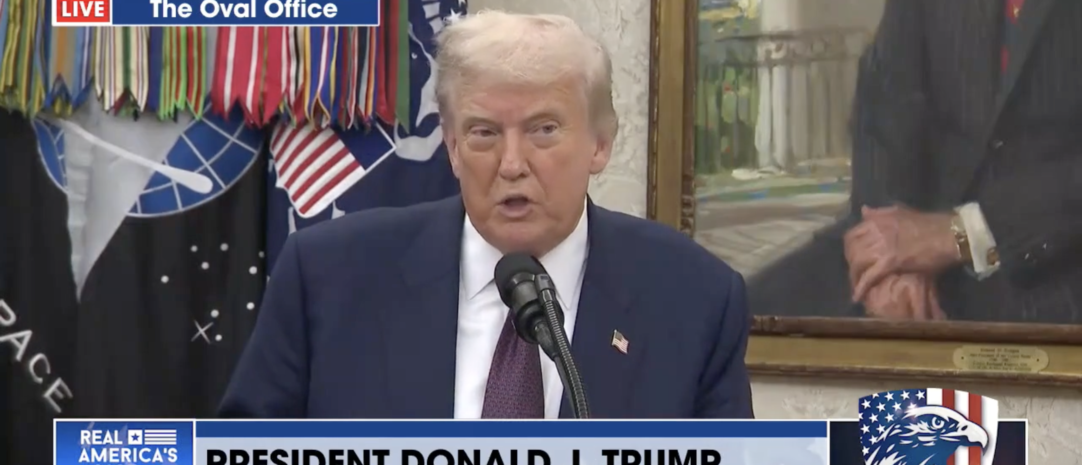 Trump Says U.S.-Made Semiconductors Will Go Untouched But Foreign Ones Hit With 100% Tariff